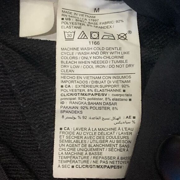 StretchTech Men’s‎ Size Medium Athleisure Pants Black Zip Pocket Tapered Slacks - Picture 3 of 7